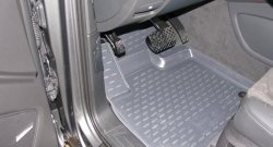 3 199 р. Коврики в салон Element 4 шт. (полиуретан) Audi Q7 4L дорестайлинг (2005-2009)  с доставкой в г. Майкоп. Увеличить фотографию 5