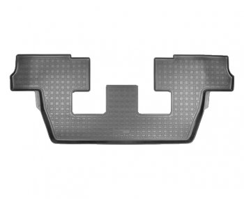 Коврик салонный Noplast (3-ий ряд) Audi Q7 4M дорестайлинг (2015-2020) (Черный)