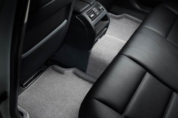 7 649 р. Текстильные коврики в салон SEINTEX 3D серые Audi Q7 4M дорестайлинг (2015-2020)  с доставкой в г. Майкоп. Увеличить фотографию 4