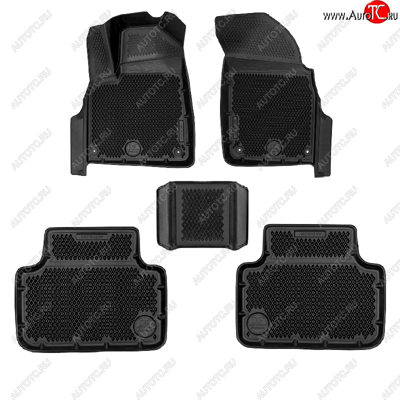 6 599 р. Коврики салона DELFORM ❞EVA 3D Premium❝ (термоэластопласт/ТЭП) Audi Q8 4MN (2018-2022)  с доставкой в г. Майкоп