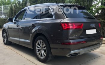 22 699 р. Фаркоп Aragon Audi Q7 4L дорестайлинг (2005-2009) (тип шара: V)  с доставкой в г. Майкоп. Увеличить фотографию 4