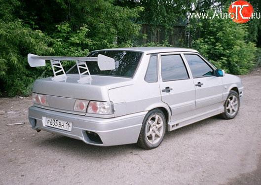 7 699 р. Задний бампер AVR Лада 2115 (1997-2012) (Неокрашенный)  с доставкой в г. Майкоп