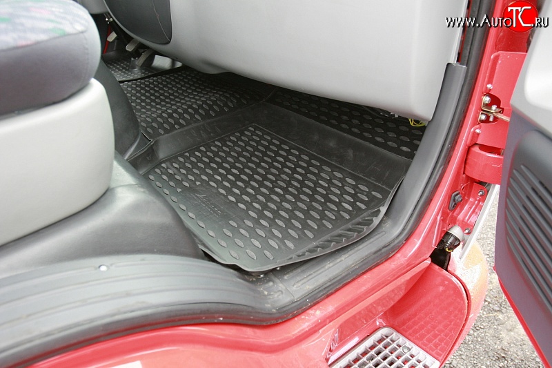 1 574 р. Коврики в салон Element 2 шт. (полиуретан) BAW Fenix 1044 (2007-2012)  с доставкой в г. Майкоп