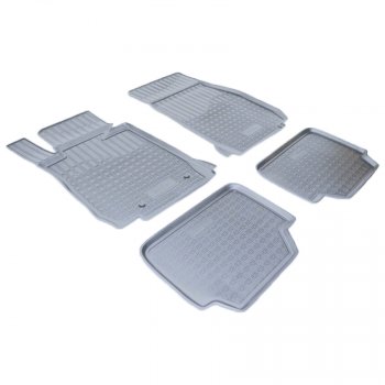 Коврики салона Norplast Unidec BMW 1 серия ( F21,  F20) (2011-2020) хэтчбэк 3 дв. дорестайлинг, хэтчбэк 5 дв. дорестайлинг, хэтчбэк 3 дв. 1-ый рестайлинг, хэтчбэк 3 дв. 2-ой рестайлинг, хэтчбэк 5 дв. 2-ой рестайлинг (Цвет: серый)