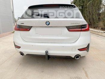 22 699 р. Фаркоп Aragon.(шар V) BMW 3 серия G20 седан (2018-2022)  с доставкой в г. Майкоп. Увеличить фотографию 4