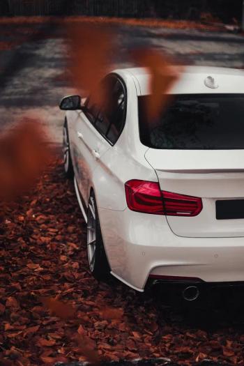 5 999 р. Накладки M-Perfomance под задний бампер (мини-лезвия) BMW 3 серия F30 седан дорестайлинг (2012-2015) (цвет: черный матовый)  с доставкой в г. Майкоп. Увеличить фотографию 3