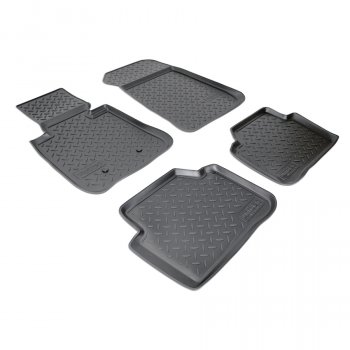 Коврики салона Norplast Unidec BMW 3 серия  E90 (2008-2012) седан рестайлинг (черные)