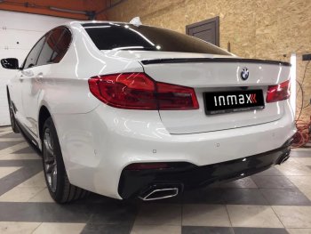 7 999 р. Спойлер багажника M-Performance BMW 5 серия G30 дорестайлинг, седан (2016-2020) (черный глянцевый)  с доставкой в г. Майкоп. Увеличить фотографию 4