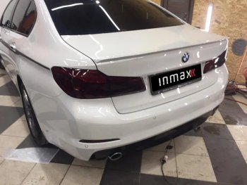 7 999 р. Спойлер багажника M-Performance BMW 5 серия G30 дорестайлинг, седан (2016-2020) (черный глянцевый)  с доставкой в г. Майкоп. Увеличить фотографию 5