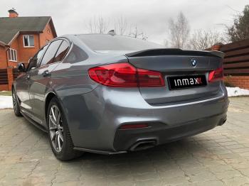 10 999 р. Пластиковые накладки M-порогов BMW 5 серия G30 дорестайлинг, седан (2016-2020)  с доставкой в г. Майкоп. Увеличить фотографию 11