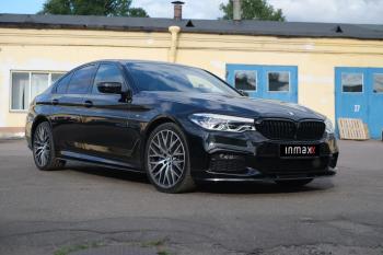 10 999 р. Пластиковые накладки M-порогов BMW 5 серия G30 дорестайлинг, седан (2016-2020)  с доставкой в г. Майкоп. Увеличить фотографию 12