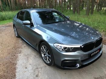 10 999 р. Пластиковые накладки M-порогов BMW 5 серия G30 дорестайлинг, седан (2016-2020)  с доставкой в г. Майкоп. Увеличить фотографию 22