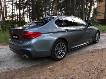 10 999 р. Пластиковые накладки M-порогов BMW 5 серия G30 дорестайлинг, седан (2016-2020)  с доставкой в г. Майкоп. Увеличить фотографию 23