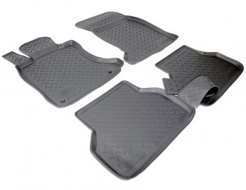 Комплект ковриков в салон Norplast Unidec BMW 5 серия ( E60,  E61) (2003-2007) седан дорестайлинг, универсал дорестайлинг (Цвет: черный)