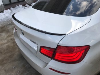 3 399 р. Лип спойлер PRO АВТОКРАТ BMW 5 серия F11 дорестайлинг, универсал (2009-2013) (Неокрашенный)  с доставкой в г. Майкоп. Увеличить фотографию 3