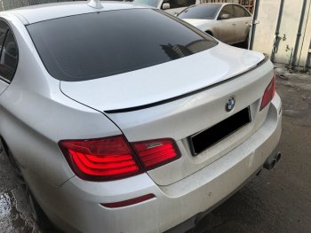 3 399 р. Лип спойлер PRO АВТОКРАТ BMW 5 серия F11 дорестайлинг, универсал (2009-2013) (Неокрашенный)  с доставкой в г. Майкоп. Увеличить фотографию 4