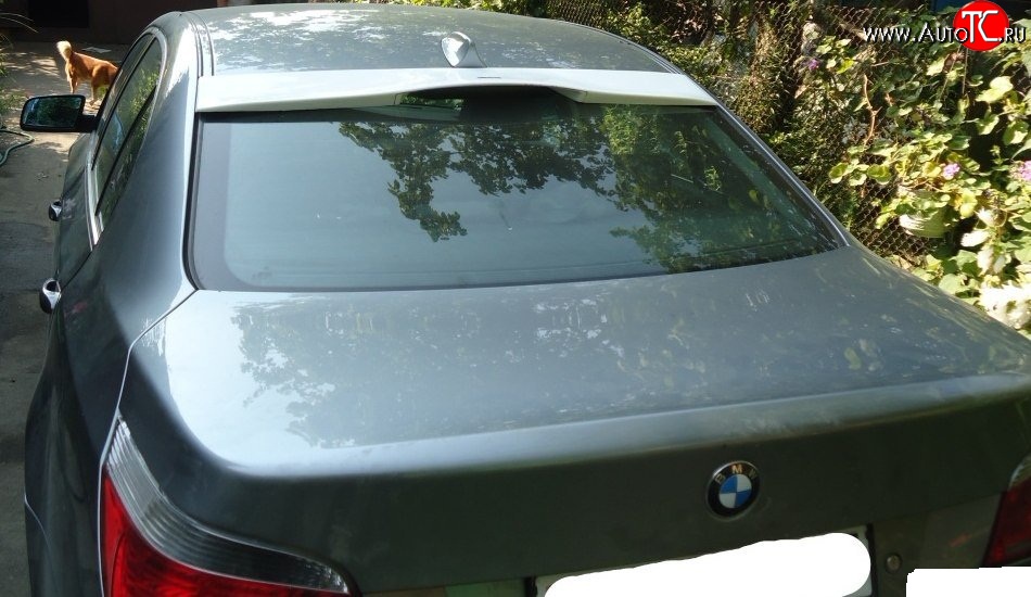 1 549 р. Козырёк на заднее лобовое стекло Style BMW 5 серия E60 седан дорестайлинг (2003-2007)  с доставкой в г. Майкоп