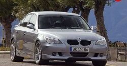 4 999 р. Накладка AC Schnitzer на передний бампер BMW 5 серия E60 седан дорестайлинг (2003-2007)  с доставкой в г. Майкоп. Увеличить фотографию 4