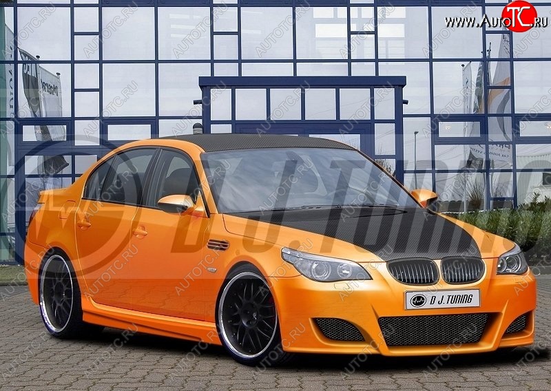 25 899 р. Передний бампер D.J. BMW 5 серия E60 седан дорестайлинг (2003-2007)  с доставкой в г. Майкоп