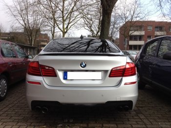 2 749 р. Спойлер багажника Performance BMW 3 серия F30 седан рестайлинг (2015-2018) (Неокрашенный)  с доставкой в г. Майкоп. Увеличить фотографию 2