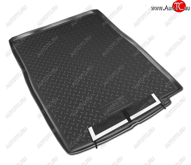 3 599 р. Коврик багажника Norplast Unidec (Long-F02)  BMW 7 серия  F01-F04 (2008-2015) седан (Черный, с погрузочным ковриком (фартуком))  с доставкой в г. Майкоп