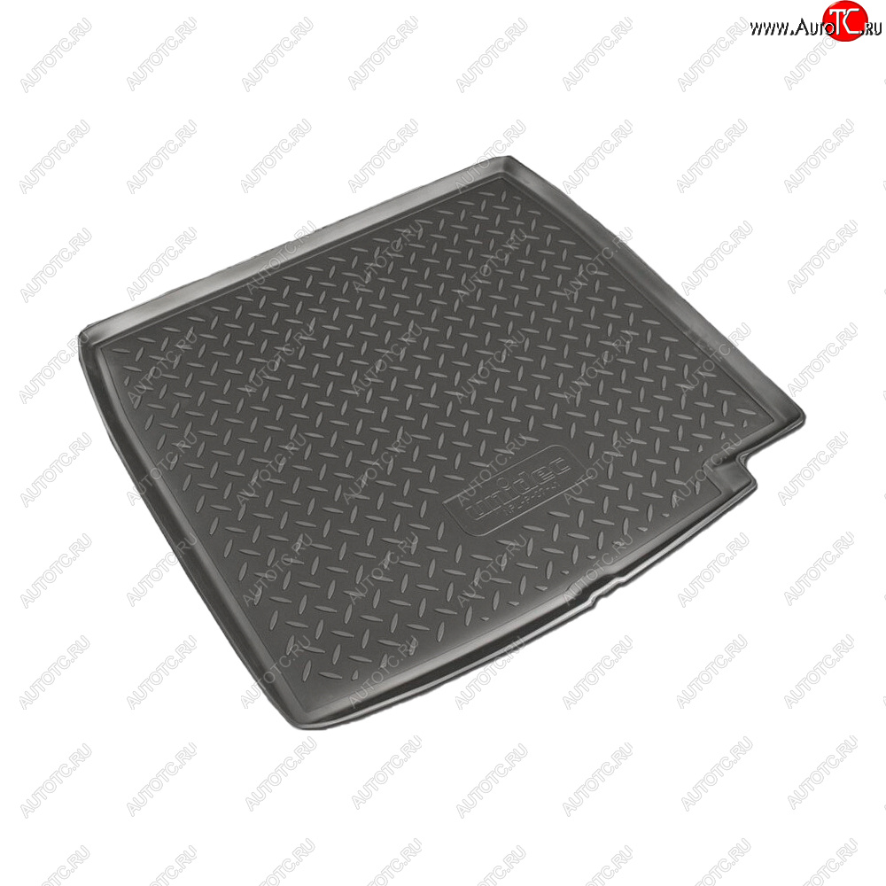 2 499 р. Коврик в багажник Norplast Unidec BMW 7 серия F01-F04 седан (2008-2015) (Цвет: черный)  с доставкой в г. Майкоп