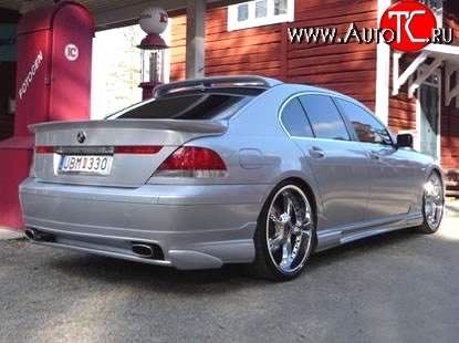 10 099 р. Лип спойлер Hamman V2 BMW 7 серия E65,E66, E67, E68 дорестайлинг, седан (2001-2005) (Неокрашенный)  с доставкой в г. Майкоп