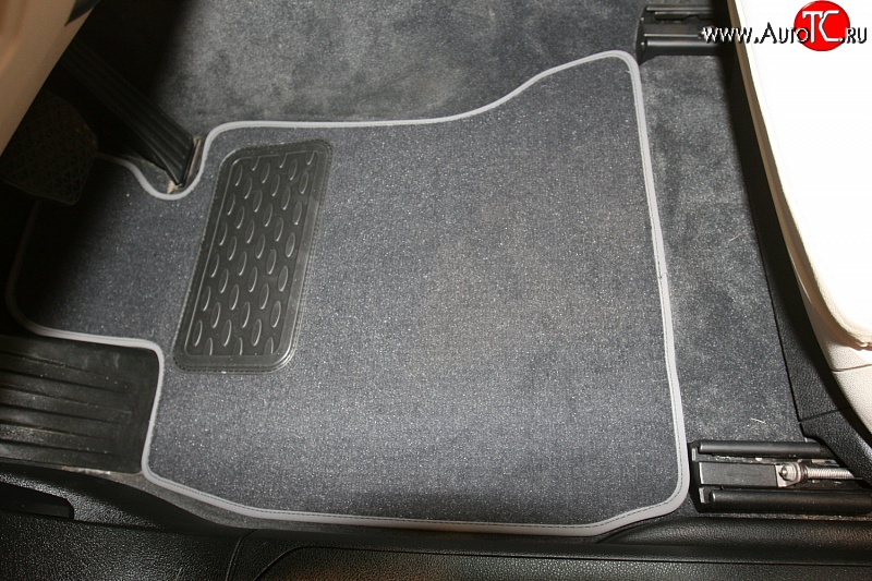 485 р. Коврики в салон Element 4 шт. (текстиль) (L) BMW 7 серия F01-F04 седан (2008-2015)  с доставкой в г. Майкоп