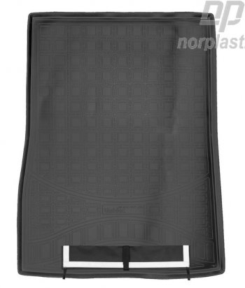 Коврик багажника Norplast Unidec (Long-G12) BMW 7 серия ( G11-G12,  G11,G12) (2015-2022) дорестайлинг,седан, седан рестайлинг (Цвет: черный (с погрузочным ковриком))