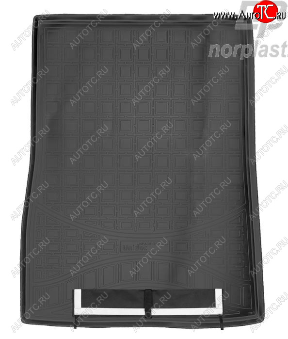 3 599 р. Коврик багажника Norplast Unidec (Long-G12)  BMW 7 серия ( G11-G12,  G11,G12) (2015-2022) дорестайлинг,седан, седан рестайлинг (Цвет: черный (с погрузочным ковриком))  с доставкой в г. Майкоп