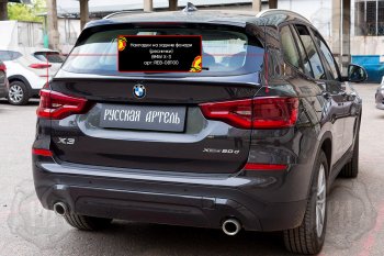 549 р. Накладки задних фонарей RA BMW X3 G01 дорестайлинг (2017-2021) (Неокрашенные)  с доставкой в г. Майкоп. Увеличить фотографию 5