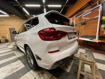 8 999 р. Спойлер Inmax в стиле X3M (F97)  BMW X3  G01 (2017-2023) дорестайлинг, рестайлинг (Неокрашенный)  с доставкой в г. Майкоп. Увеличить фотографию 2