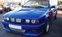 1 649 р. Реснички на фары CT v1 BMW 5 серия E34 седан дорестайлинг (1988-1994) (Неокрашенные)  с доставкой в г. Майкоп. Увеличить фотографию 2