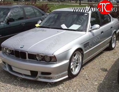 1 649 р. Реснички на фары CT v2 BMW 5 серия E34 седан дорестайлинг (1988-1994) (Неокрашенные)  с доставкой в г. Майкоп