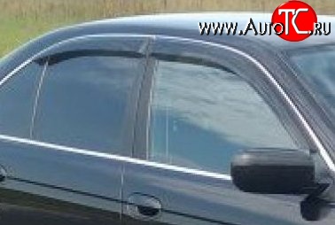 999 р. Комплект дефлекторов окон (ветровиков) 4 шт. Touring Russtal BMW 3 серия E36 седан (1990-2000)  с доставкой в г. Майкоп
