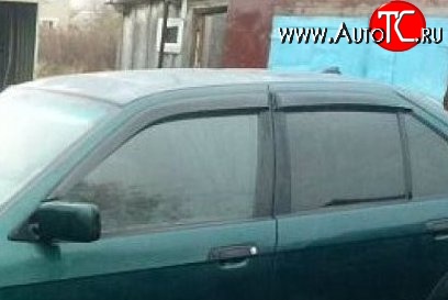 999 р. Комплект дефлекторов окон (ветровиков) 4 шт. (седан) Russtal BMW 3 серия E36 седан (1990-2000)  с доставкой в г. Майкоп