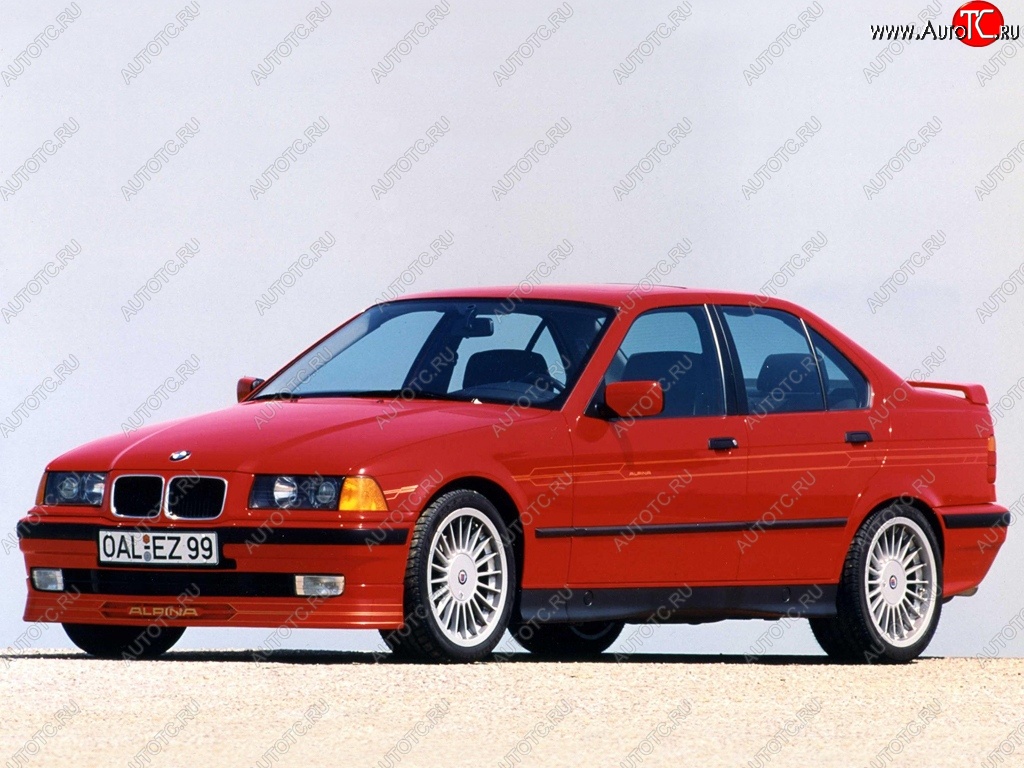 12 219 р. Накладка на передний бампер Alpina BMW 3 серия E36 седан (1990-2000)  с доставкой в г. Майкоп