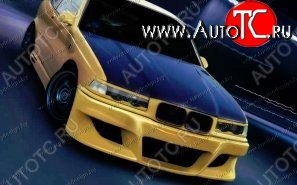 6 109 р. Передний бампер ST2 BMW 3 серия E36 седан (1990-2000)  с доставкой в г. Майкоп