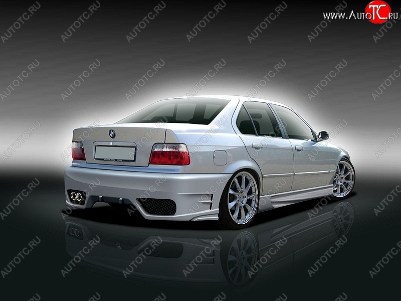 25 899 р. Задний бампер ATS BMW 3 серия E36 седан (1990-2000)  с доставкой в г. Майкоп