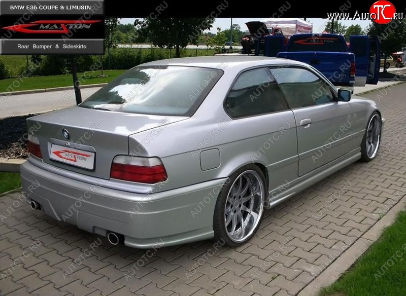 27 999 р. Задний бампер Maxton BMW 3 серия E36 седан (1990-2000)  с доставкой в г. Майкоп