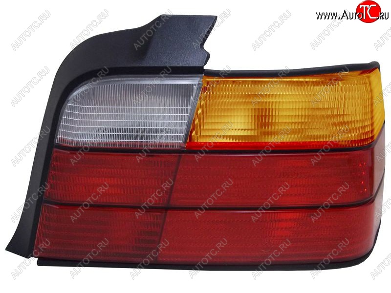 11 799 р. Правый фонарь задний SAT (желтый поворотник) BMW 3 серия E36 седан (1990-2000)  с доставкой в г. Майкоп