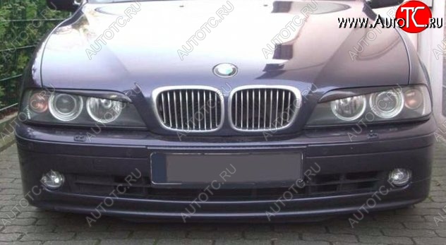 1 649 р. Реснички на фары Badlook BMW 5 серия E39 седан рестайлинг (2000-2003) (Неокрашенные)  с доставкой в г. Майкоп