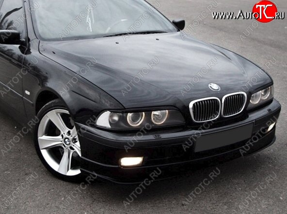 739 р. Реснички на фары Drive (нижние)  BMW 5 серия  E39 (1995-2003) седан дорестайлинг, седан рестайлинг (Неокрашенные)  с доставкой в г. Майкоп