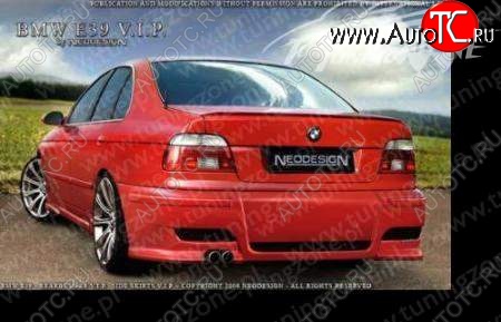 6 109 р. Задний бампер Neodesign BMW 5 серия E39 седан дорестайлинг (1995-2000)  с доставкой в г. Майкоп