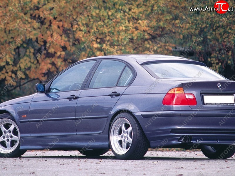 2 499 р. Козырёк на заднее стекло M3 Style BMW 3 серия E46 седан дорестайлинг (1998-2001) (Неокрашенный)  с доставкой в г. Майкоп