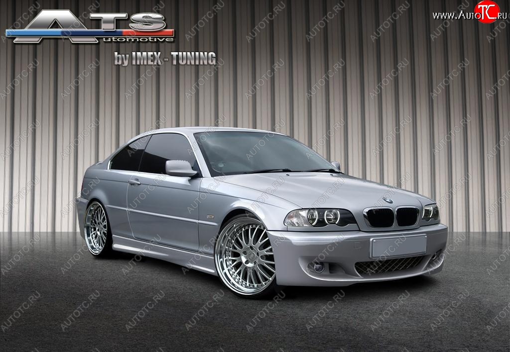 25 899 р. Передний бампер ATS BMW 3 серия E46 седан дорестайлинг (1998-2001)  с доставкой в г. Майкоп