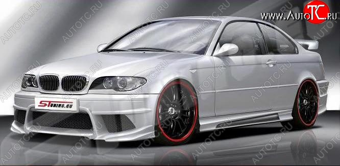 25 899 р. Передний бампер ST2 BMW 3 серия E46 седан дорестайлинг (1998-2001)  с доставкой в г. Майкоп