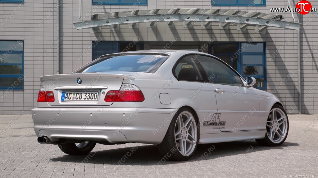 4 849 р. Лип спойлер с накладками на крылья IBHERDESIGN BMW 3 серия E46 седан дорестайлинг (1998-2001) (Неокрашенный)  с доставкой в г. Майкоп