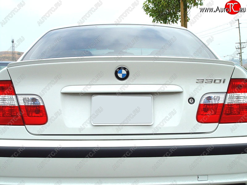 3 449 р. Лип спойлер M3 Style BMW 3 серия E46 седан дорестайлинг (1998-2001) (Неокрашенный)  с доставкой в г. Майкоп