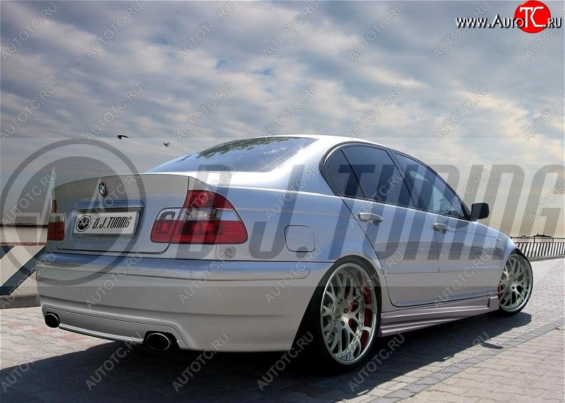 25 899 р. Задний бампер D.J. BMW 3 серия E46 седан дорестайлинг (1998-2001)  с доставкой в г. Майкоп